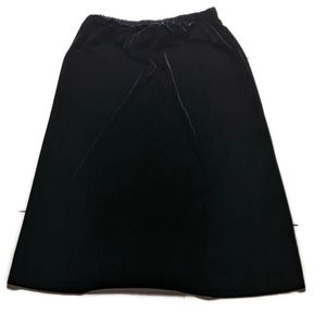 Dressbarn Women's Velveteen l Black Skirt Size18